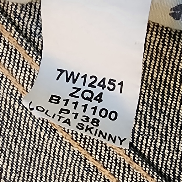 Lucky Brand Lolita Skinny Jeans 4/27A Curvy Mid-Rise Ankle Indigo EUC - Picture 7 of 9